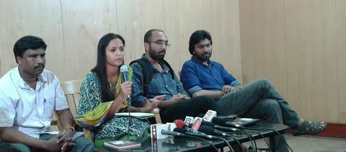 ಕನ್ಹಯ್ಯಾ ಪ್ರಕರಣದಲ್ಲಿ ಆರ್ ಎಸ್ ಎಸ್ ಕೈವಾಡ :ಶೆಹ್ಲಾ ರಶೀದ್    ಆರೋಪ